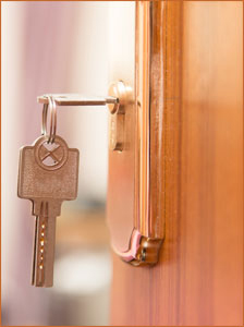 unlock home door